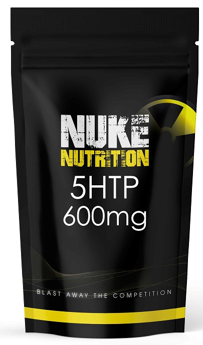 5-HTP 600mg Max Strength supplement 60 capsules – sleep aid, serotonin support, promotes stress relief and relaxation.