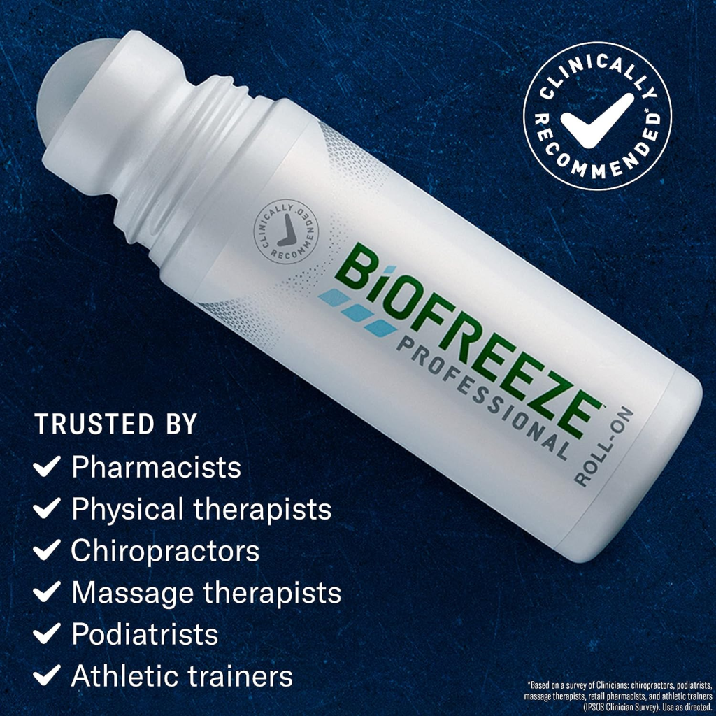 Biofreeze Menthol Pain Relieving Gel 89g Roll-on - main product image