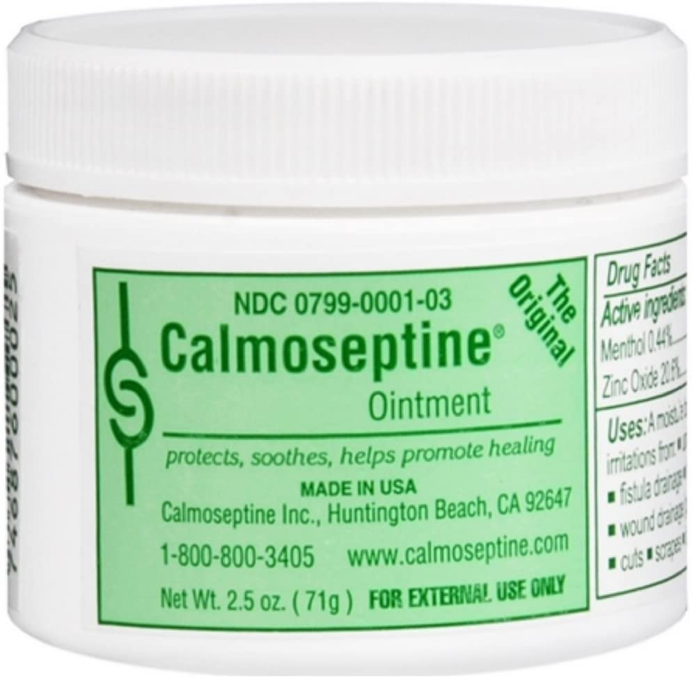 Calmoseptine skin protectant ointment - close up