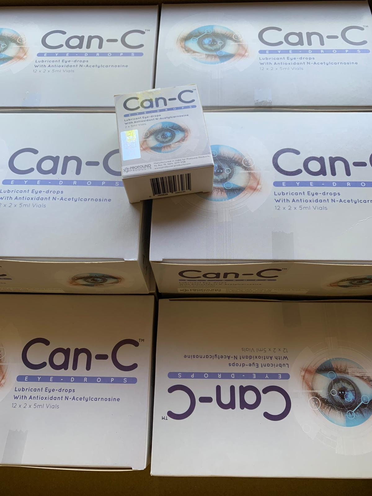 Original Can-C eye drops for cataracts, N-Acetylcarnosine NAC drops Australia. Expiration Date October 2027.