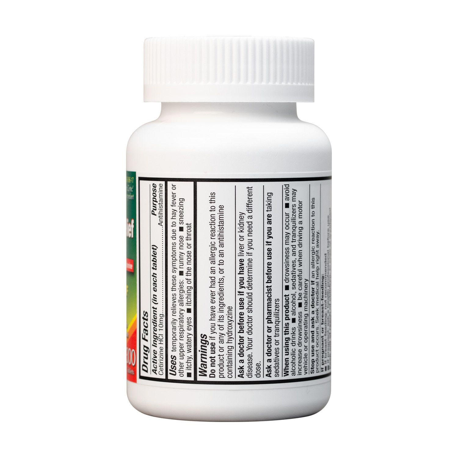 HealthA2Z® Allergy Relief Cetirizine 10mg Allergy medicine 250 count – product image 3