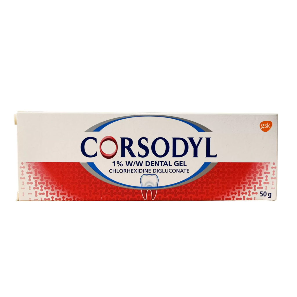 Corsodyl 1% W/W Gum Problem Treatment Dental Gel - main product image