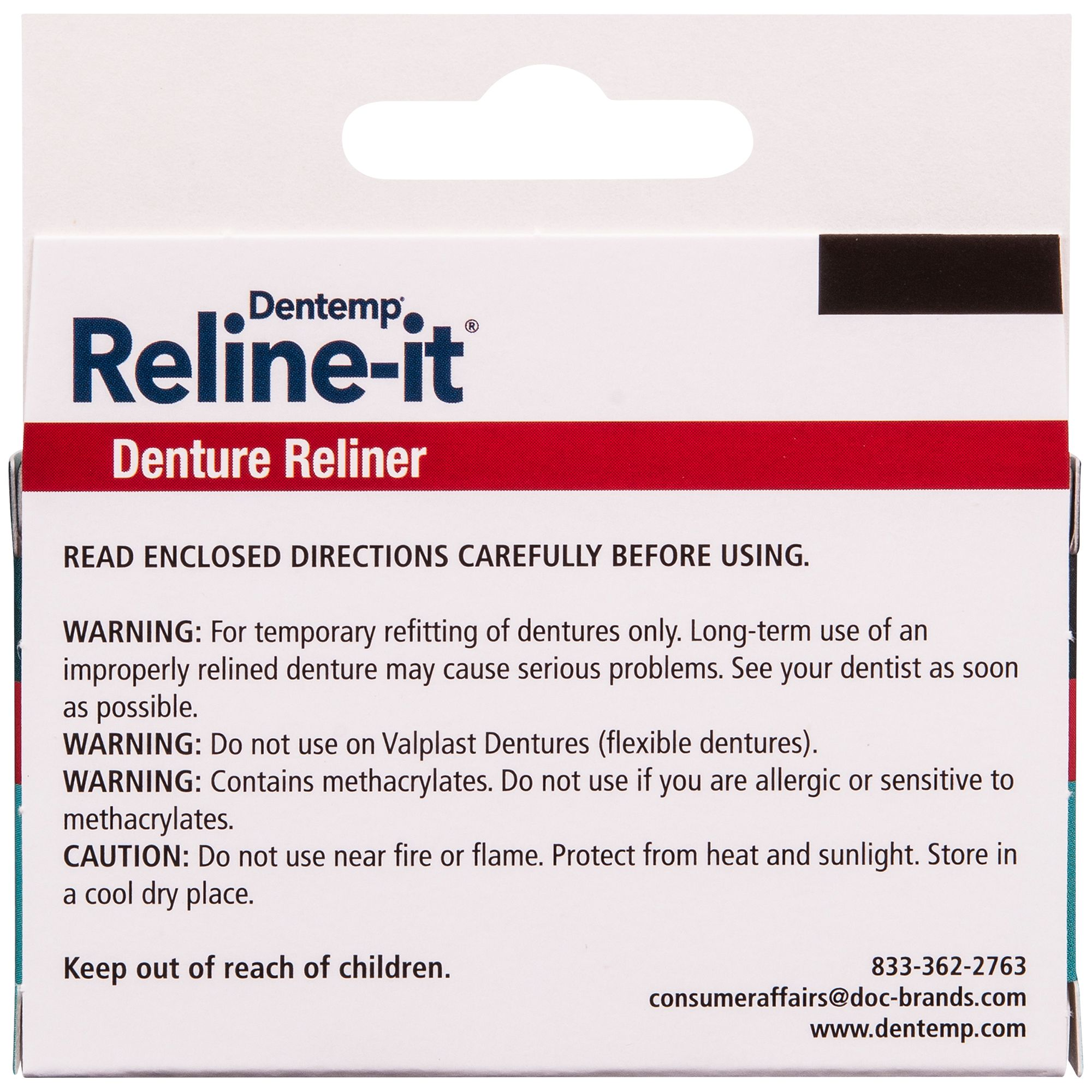 Dentemp D.O.C. Reline-It Denture Reliner - product image 2