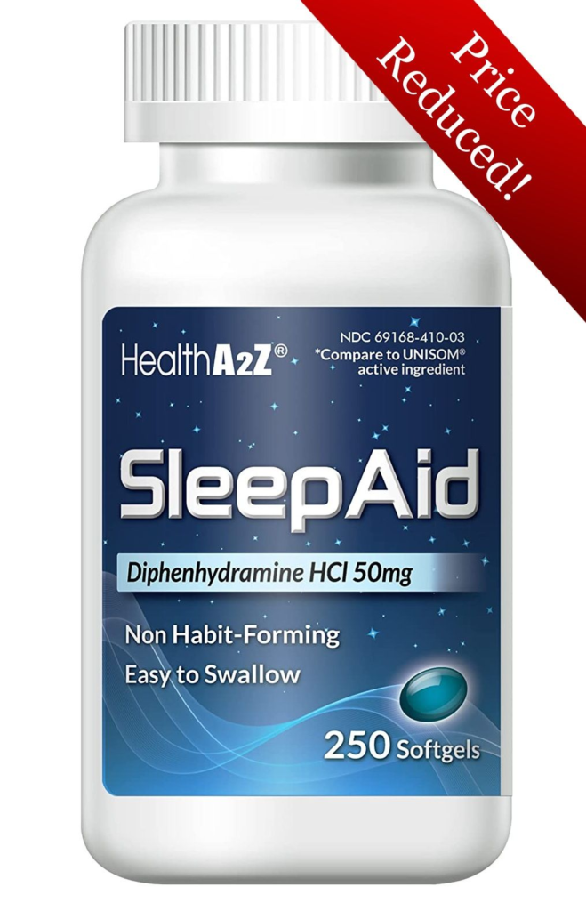 Buy HealthA2Z Sleep Aid - Diphenhydramine 50mg Sleep Aid Softgels. OTC Sleep Medicine Australia, fast shipping Australia-wide