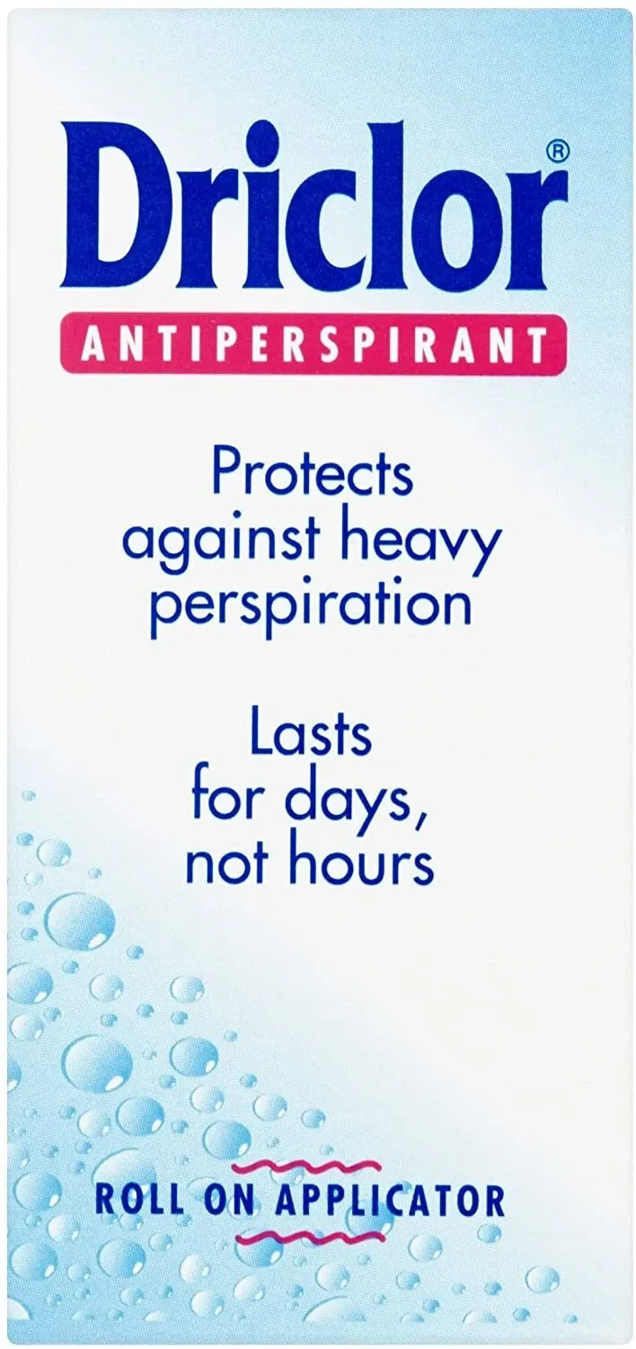 Buy Driclor, powerful protection against heavy perspiration, a long-lasting sweat control you can trust