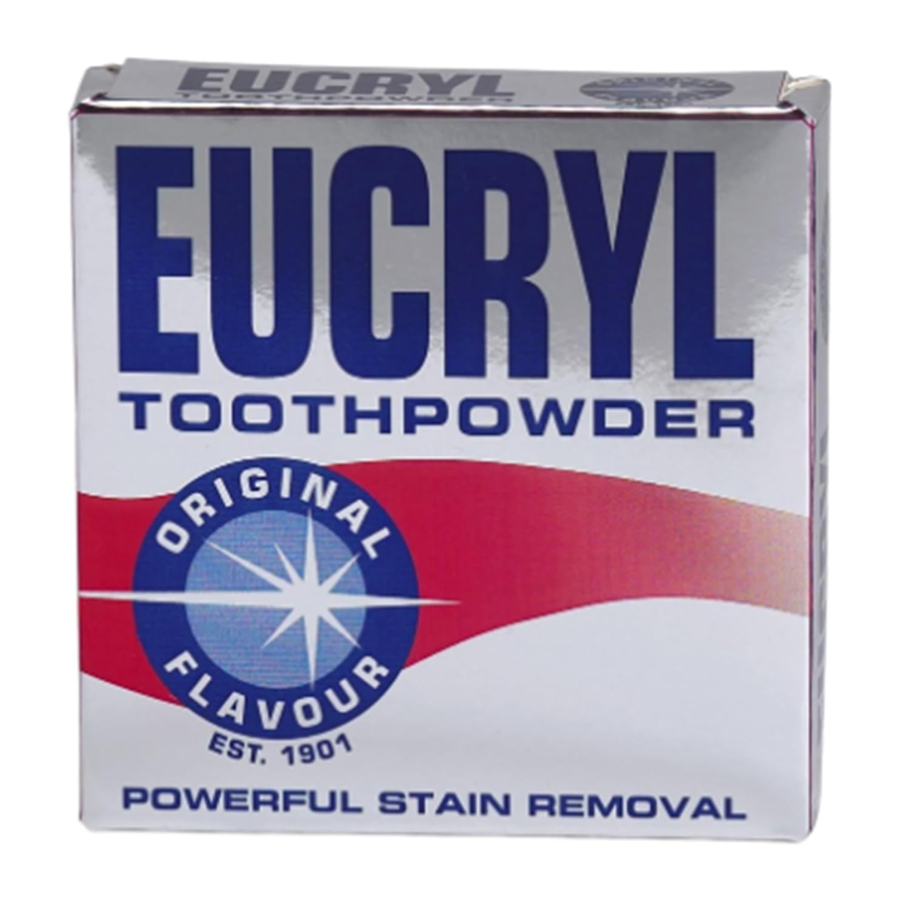 Eucryl Smokers Tooth Powder Original 50g - packaging view