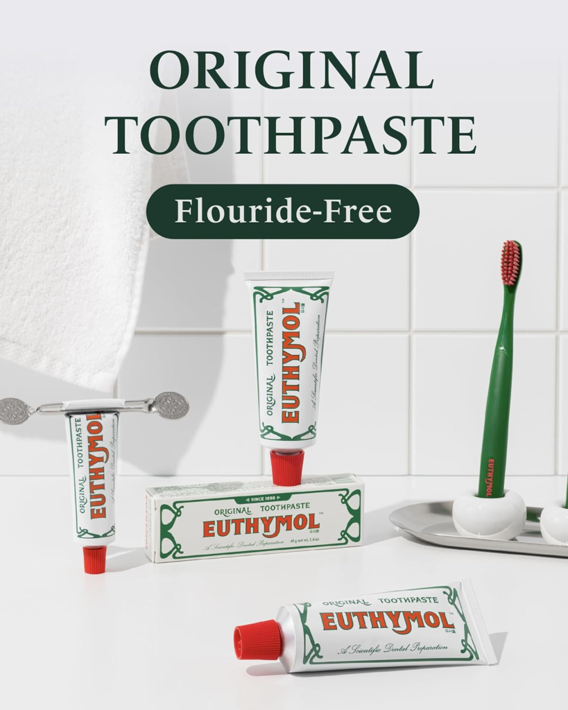 Buy Euthymol Original Fluoride-Free Toothpaste 75ml