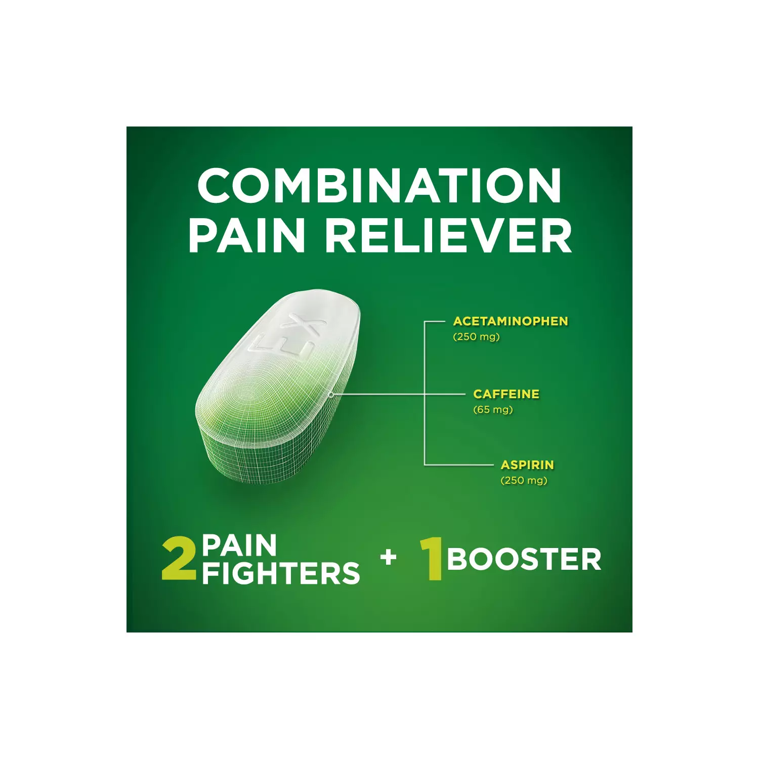 Excedrin Extra Strength coated caplets - overview continued