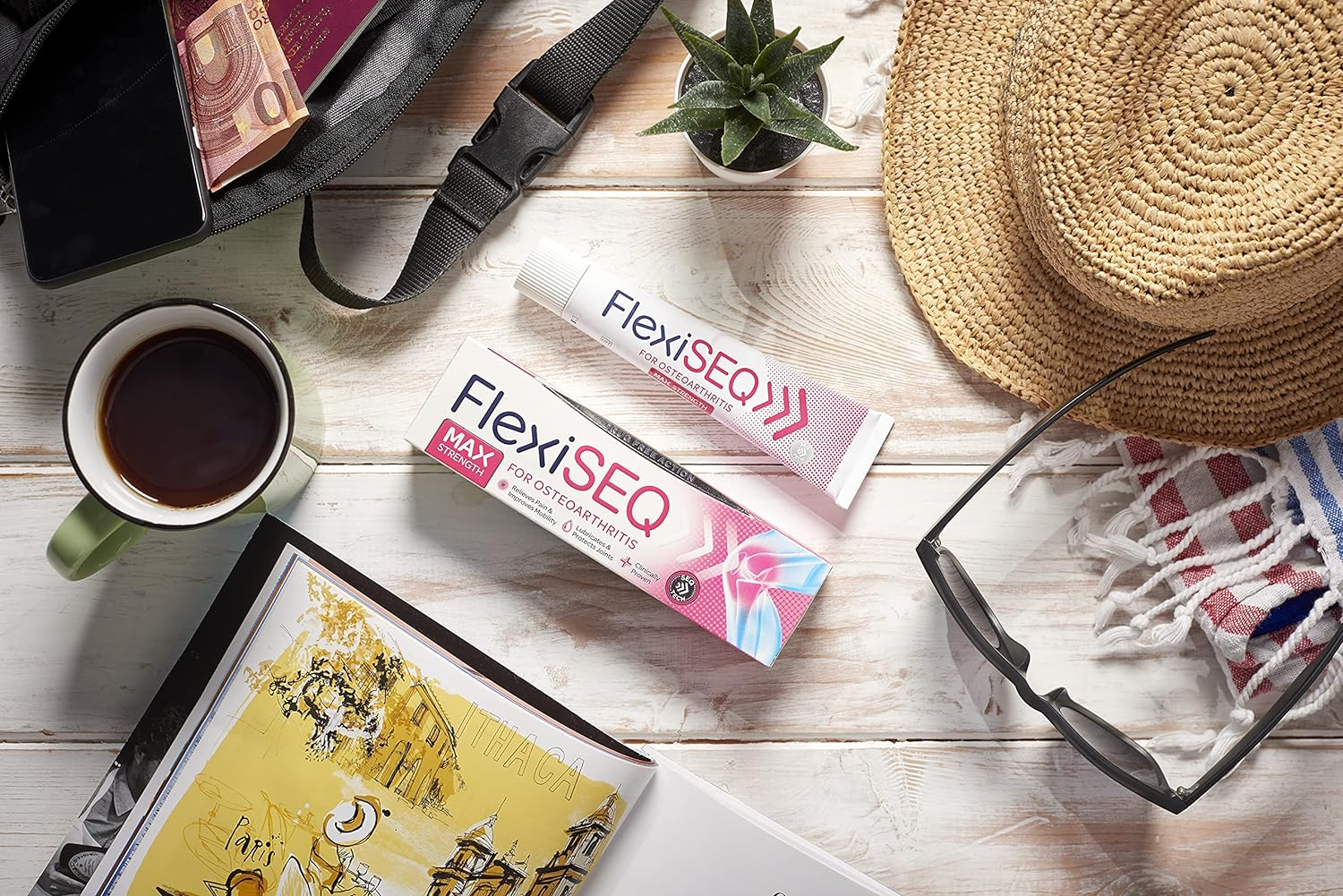 FLEXISEQ Osteoarthritis Max Strength Gel 50 g Joint Stiffness Pain Relief Muscle - product image 5