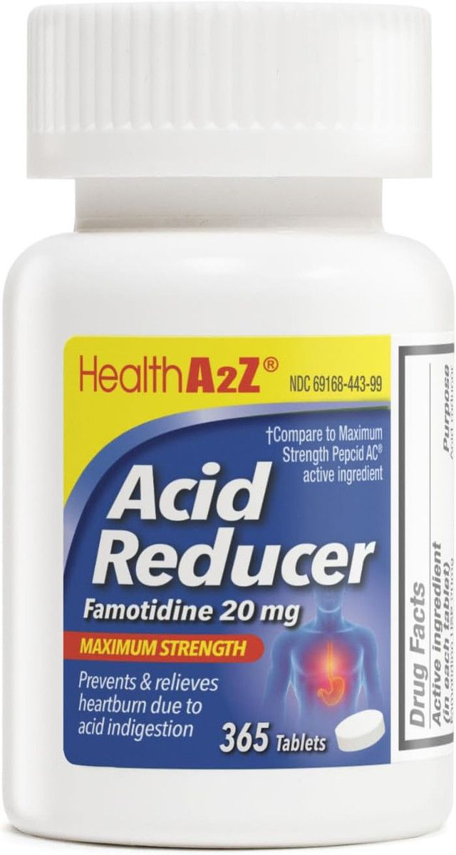 Famotidine 20 mg 365 count Acid Reducer Reflux Heartburn Relief - main product image