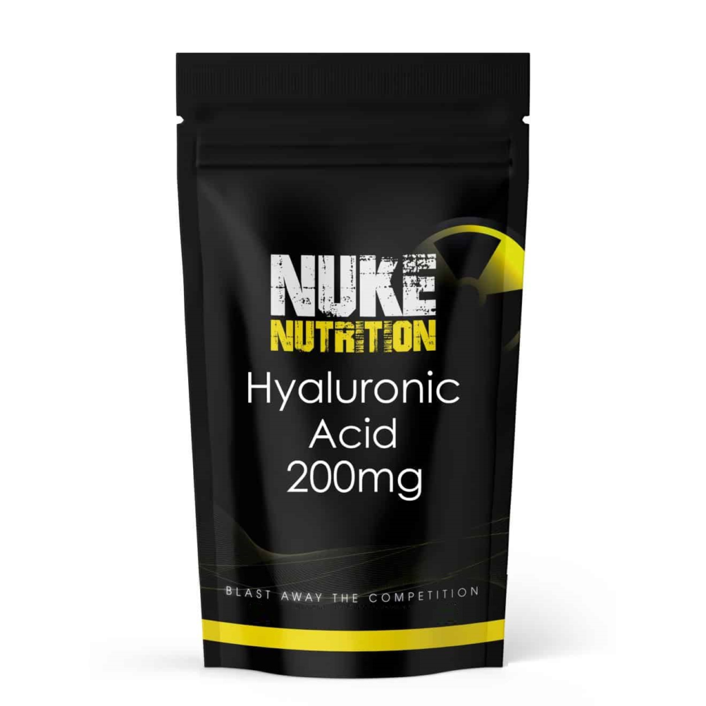 Hyaluronic Acid 200 mg High Strength 60 Tablets Skin Hydration, Hair & Eye Support - main product image