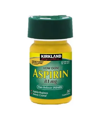 Member’s Mark/Kirkland Low Dose Aspirin 81mg – Daily Aspirin – 365 Tablets - Image 2