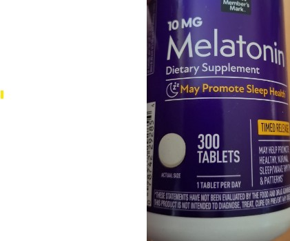Buy Melatonin 10mg 300 tablets online - bottle