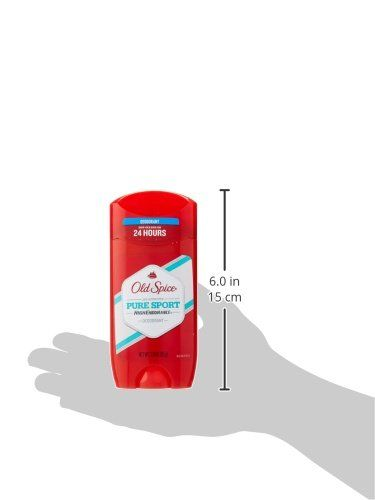 Old Spice Pure Sport deodorant - size