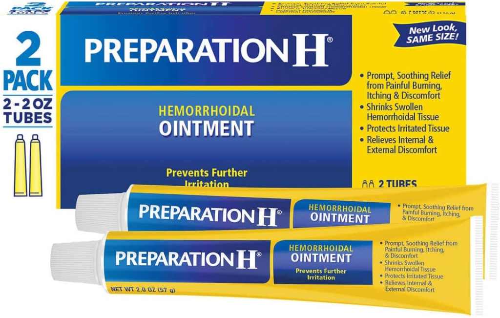 Haemorrhoid relief ointment Preparation H, 2 tubes - product image