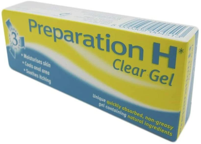 Preparation H Clear Gel for itching, burning and discomfort relief