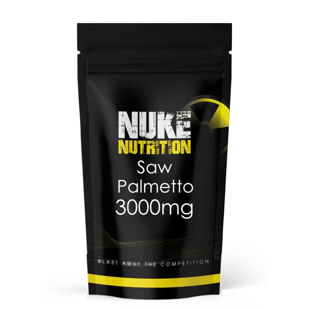 Buy high-strength Saw Palmetto for Men’s Wellness supplement tablets - packaging view