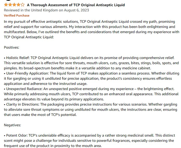 TCP Original Antiseptic Liquid 200ml Soothes Pain Fights Infection - product image 7