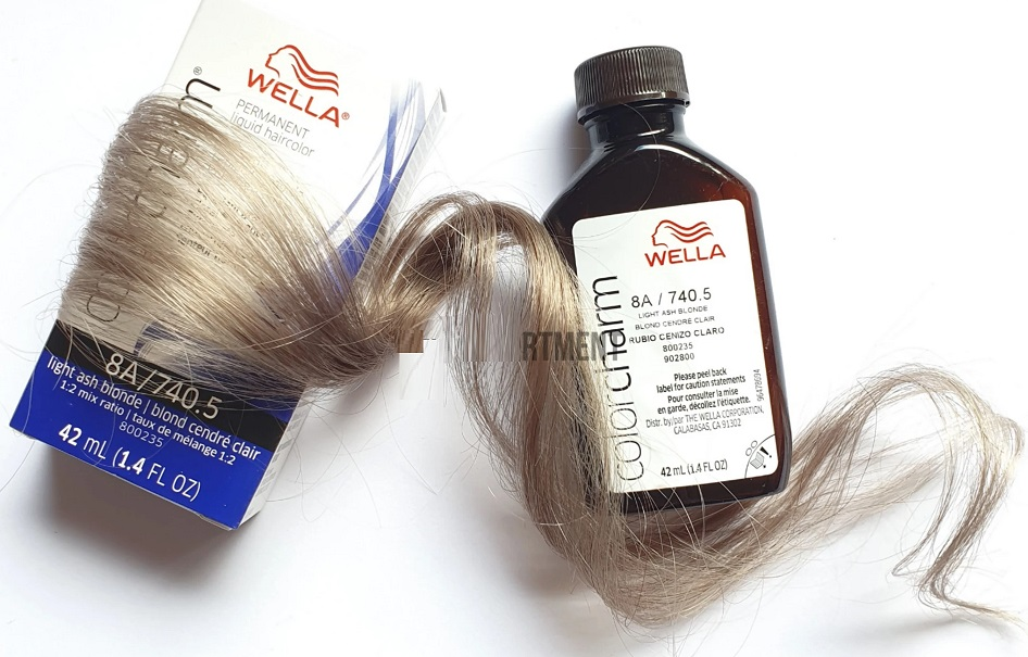 Wella Color Charm 8A/740.5 Light Ash Blonde Liquid Hair Color