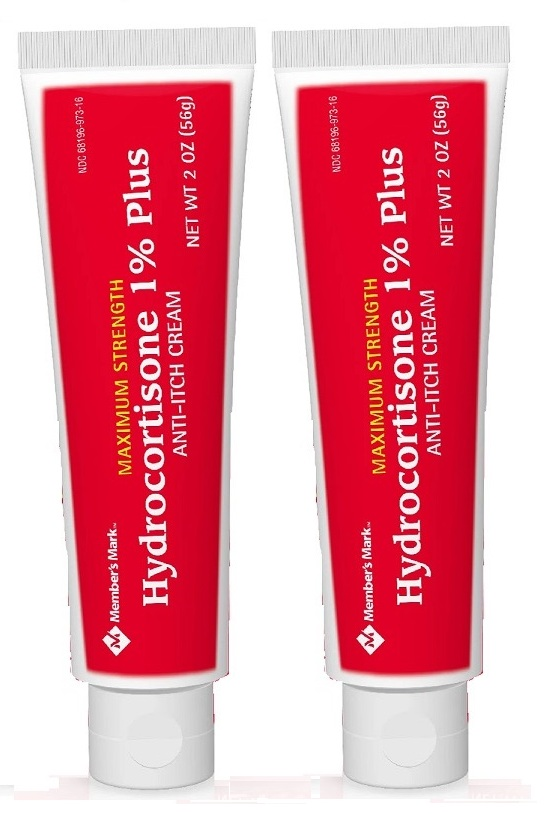 1% Hydrocortisone 56g x 2 cream