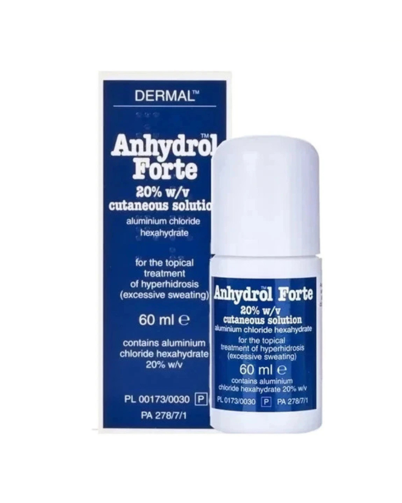 Anhydrol Forte 60ml antiperspirant roll-on for excessive sweating